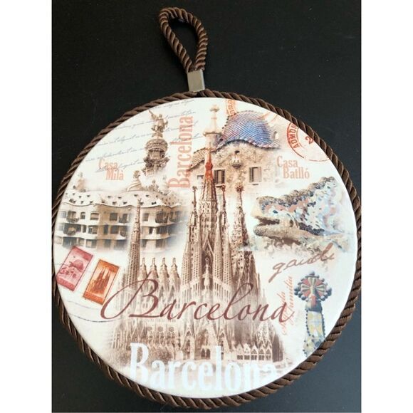 Jumi Two Post Coaster Ceramic Tile Barcelona - Picture 2 of 8